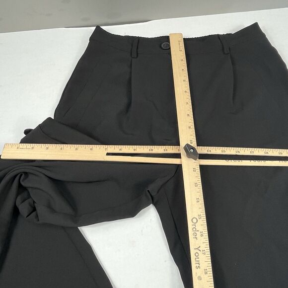 Bailey 44 Wide Leg Cargo Pants Black Medium Utility Streetwear Minimal Workwear - Picture 7 of 13